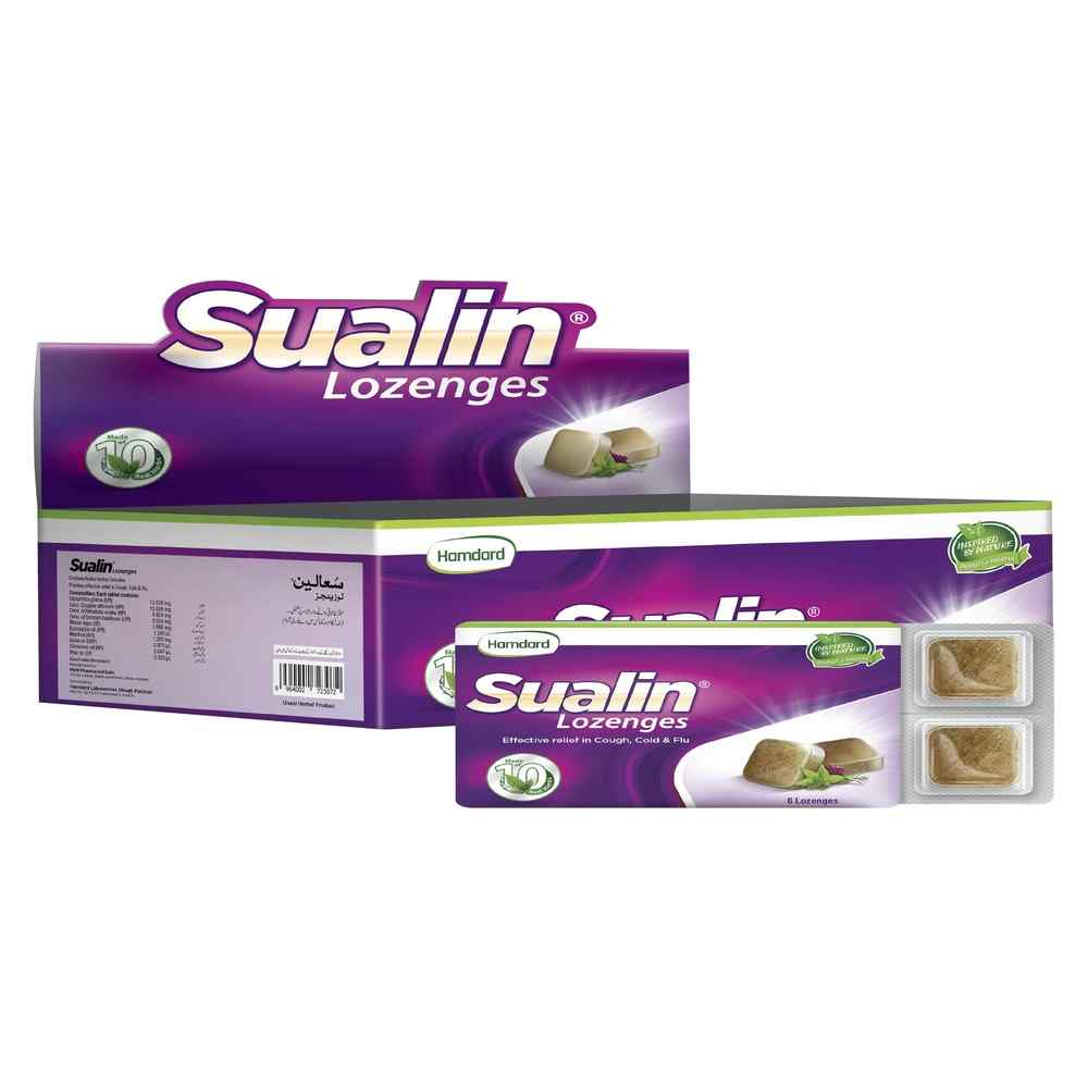 Sualin Lozenges 24 Strip x 6 Tablets
